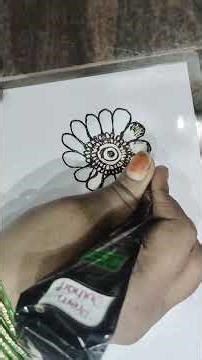 Day-15 of learning mehndi designs mehndi.