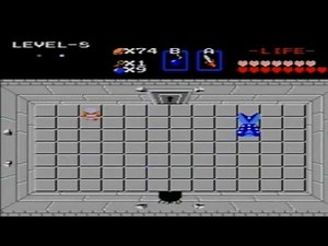 The Legend of Zelda (NES) Walkthrough - Level 8 (The Lion)