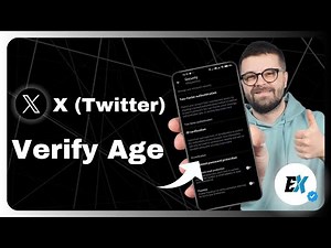 How to Verify Age in X (Twitter) – Twitter (X) Age Verification (ID Verification)