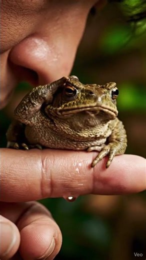 This toad cry or not ? #ihavethisthingwithplants #funnyamphibian #wildlife