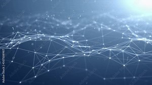 Digital computer technology data network lines and data numbers.