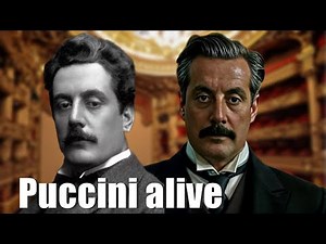 PUCCINI brought to life. His biography told by himself. by AI Artificial Intelligence
