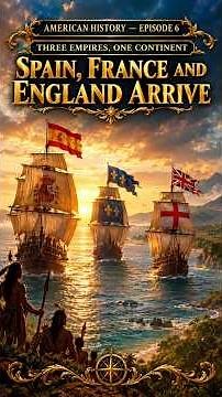 Ep 6 : 3 Empires, 1 Continent — Europe's Race for America #usa #shorts #americanhistory #colonialism