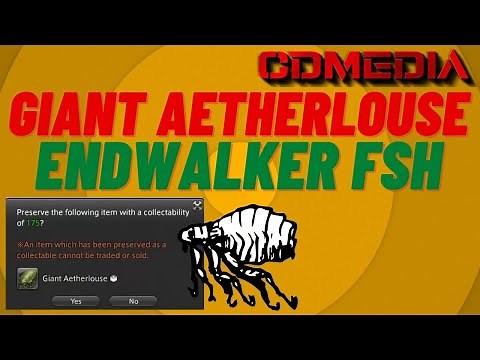 Giant AetherLouse FFXIV How To - Endwalker Fisher Turn In #1