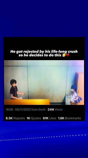 Sad moment #sadvideo #fyp #anime #animefam #sadstory #thxforwaching #actiontoactor #promotedbyme #fypforyourpage