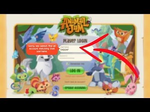 My Animal Jam Account Doesn'T Exist?!