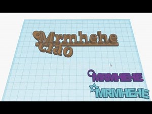 idea scritte in 3D - Tinkercad - stampa 3D tutorial