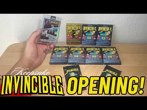 Opening Convention Exclusive Numbered Invincible Cards!