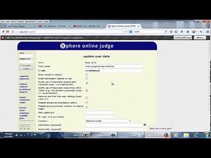 How to register to SPOJ
