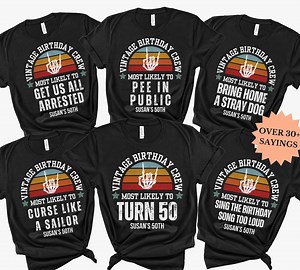 Custom 40th Birthday Shirts, Group 40th Birthday Party Tshirt, Beach Birthday Tees, Funny Birthday Shirt, Family Matching Birthday Trip - Etsy