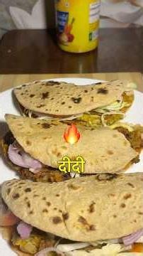 Amazing Taco Chilla Made from Leftovers | Healthy and Tasty😚#food #recipe #tacos #viral #hack #vlog