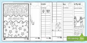 Older Learners: All About Me Fact File