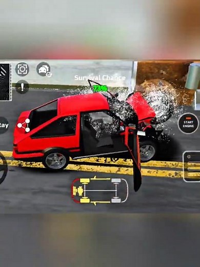 Drive CSX High Speed Car Crashes/Fails/Realistic Impacts : Epic Car Driving Simulator Ep.4 Shorts 2