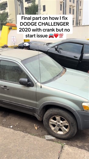Final episode of how i fix dodge challenger 2020 with crank but no start issue #car #automobile #viral_video #foryou #goviral