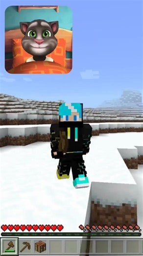 Minecraft Tapi Talking Tom Mengatur Duniaku #minecraft #shorts