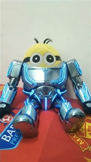 transfomasi minion jadi robot #phonk #minions