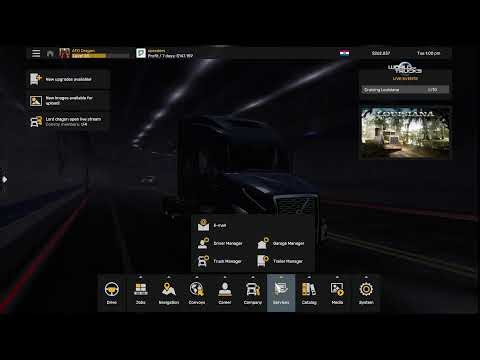 Open Server Night with some American Truck Simulator