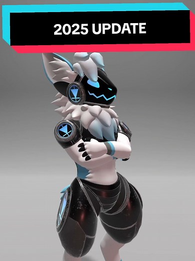 Protogen VTuber Model Update for 2025