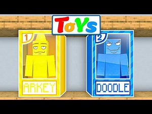 Someone Turned Us into TOYS in Minecraft..