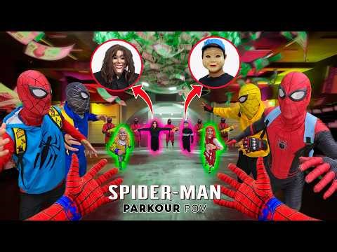 4 Spider-Man Bros Trapped in Squid Game – Fight to Survive! (Tense POV)