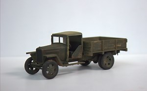 【大模型校长】苏联二战1.5吨小卡车GAZ-AAA