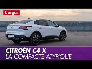 Citroën C4 X (2022). À bord de la compacte surélevée à coffre