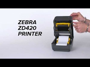Zebra ZD420 Quick-Load Thermal Transfer Ribbon Cartridge (1)
