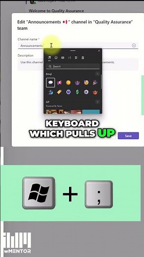 Customize Teams Channels with Emojis!