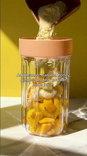 Tropical Turmeric Protein Shake Recipe | Traditional Medicinals
