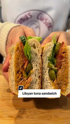 Authentic Libyan Tuna Sandwich Recipe