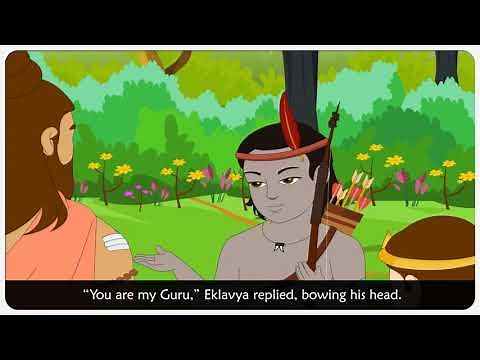 The Story of Ekalavya | Chapter 3 | Literature Reader | STD-6