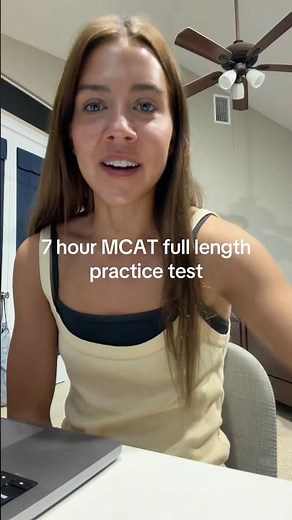First full length MCAT practice 📚