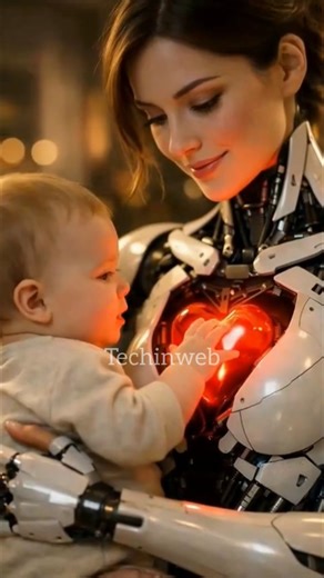 When a Cyborg Mother Feels Love 🤖❤️