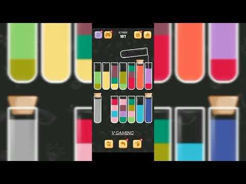 Water sort Quest level 187 full video