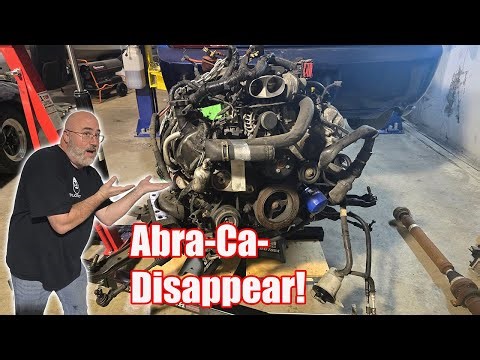 S197 Engine Removal-Out with the old.