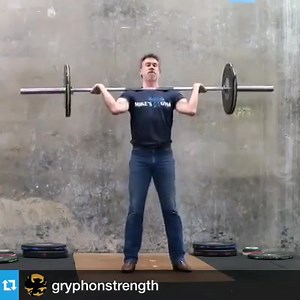 Repost from #gryphonstrength Cowboy Squat Jerks. Because I can. #weightlifting @western_pacific_crossfit #squatjerk #crossfit #crossfitweightlifting | Burgener Strength