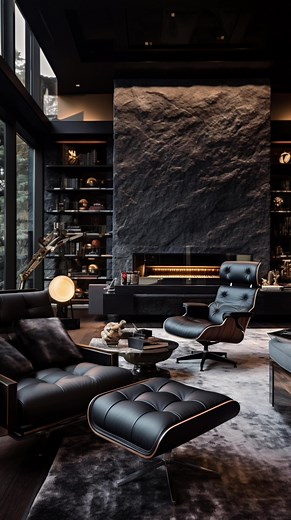 Modern Bachelor Pad Interior Design Ideas 🖤✨