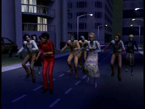 Sims 2 Michael Jackson's Thriller Part 2
