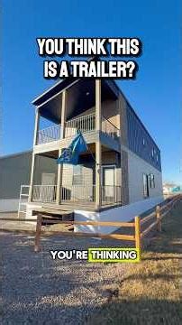 This Is NOT a Trailer… 🤯 #luxuryhomestour #floorplan #shorts #notatrailer #modular #home #housetour