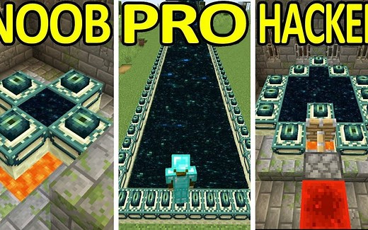Minecraft NOOB vs PRO vs HACKER #3