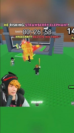 When Kreecraft Got Scammed By A Fan...💀 #shorts #stealabrainrot #roblox