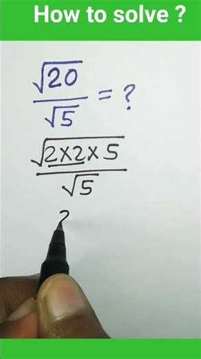 Square Root Fraction #maths #shorts
