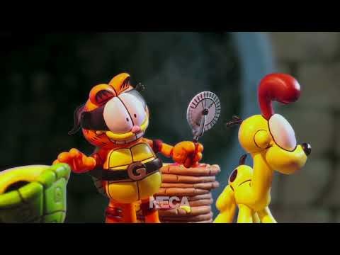 NECA - TMNT (Archie Comics) x Garfield - Ultimate Garfello & Odie Action Figure