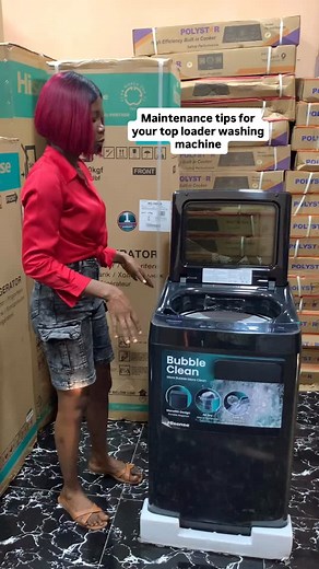 Brand new washing machine 9kg Automatic Wash and spin Price:#325k Kindly send screenshot of item to DM to order Nationwide delivery 🚚 | Budget household gadgets