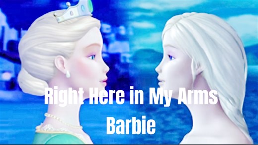 【动画音乐】Right Here in My Arms（芭比之森林公主） - Barbie