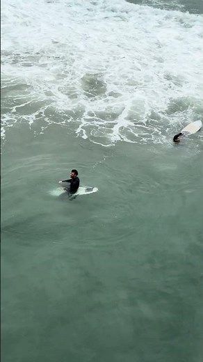 2 Surfers Catching Perfect Waves in San Diego #sandiego #surfing #california #beach #summer