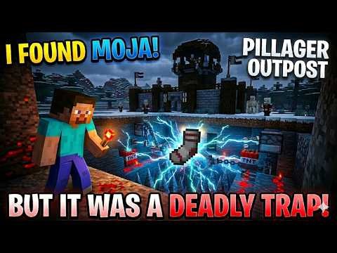 Surviving My Own Minecraft Traps While Searching For Loot