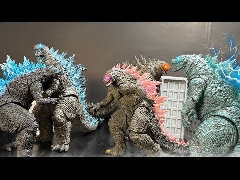 Godzilla vs Godzilla (FULL CUT) | Epic Stop Motion Battle