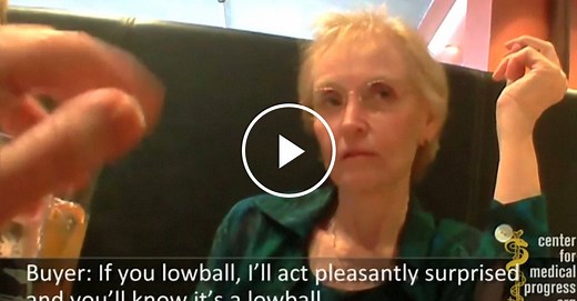 Undercover Planned Parenthood Video