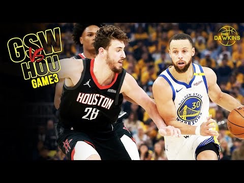 Golden State Warriors vs Houston Rockets Game 3 Full Highlights | 2025 WCR1 | FreeDawkins